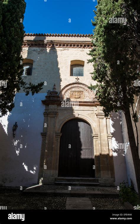 Church Of Padre Jesus In Ronda Andalusia Spain Stock Photo Alamy