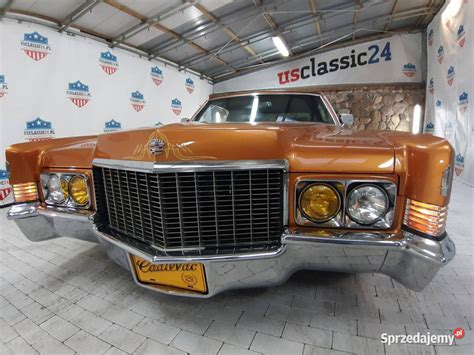 Cadillac Deville Coupe 1970 Orange Custom V8 Super Stan Tec Sulechów