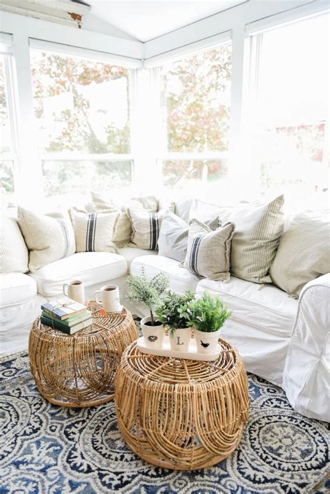 diy basket coffee table liz marie blog