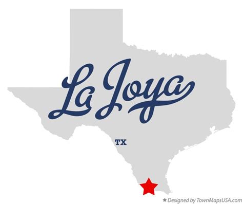 Map of La Joya, TX, Texas