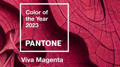 Il colore Pantone del 2023 è il rosso Viva Magenta