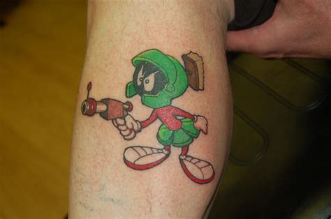 Marvin the Martian tattoo by yayzus on DeviantArt