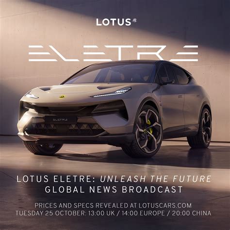 Lotus Eletre Global News Broadcast Evs And Beyond