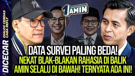 DATA SURVEI PALING BEDA NEKAT BLAK BLAKAN RAHASIA DI BALIK AMIN SELALU