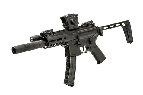 Sig Sauer Proforce Sportline Mpx K Airsoft Aeg Smg Field Ready Combo V