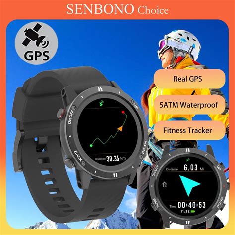 SENBONO Reloj Inteligente Deportivo Para Hombre Accesorio De Pulsera