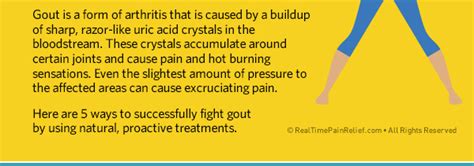 5 Effective Home Remedies to Reduce Pain from Gout | Real Time Pain Relief