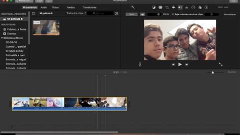 Cómo editar un vídeo en iMovie YouTube