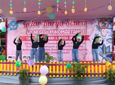 Gelar Karya Siswa Sd Negeri Minomartani Tampilkan Berbagai Tari