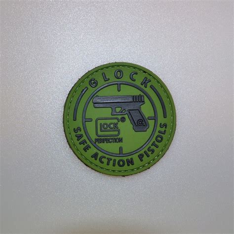 Pistol Gun Pvc Patch Morale Funny Army Force Uniform Bag Ifak Etsy