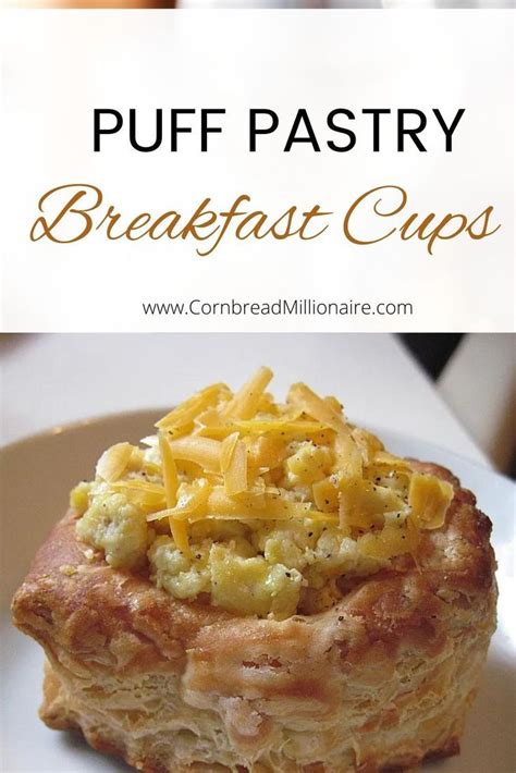 Delicious Puff Pastry Breakfast Cups