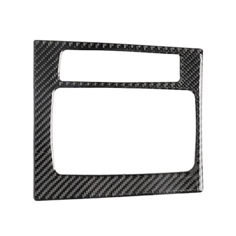 Carbon Fiber Console Gear Shift Pane Frame Cover For Mazda 3 Axela 2017