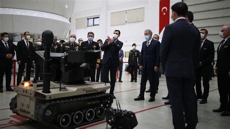 Havelsans Middle Class Barkan Unmanned Ground Vehicle Displayed For