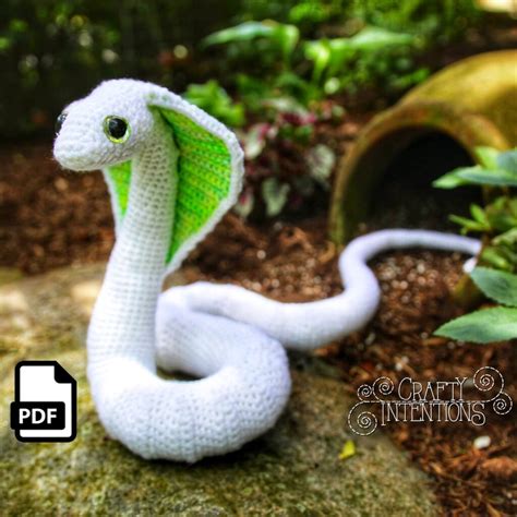 Crochet An Incredible Winged Snake Amigurumi Designed By Megan Lapp Of