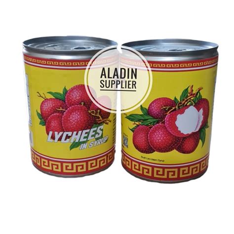 Jual Leci Kaleng Lychee In Syrup Ikps Gr Shopee Indonesia