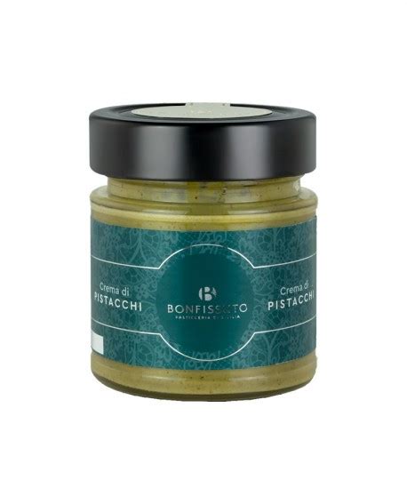 Crema Spalmabile Di Pistacchio Di Bronte Vaso G Lavorazione