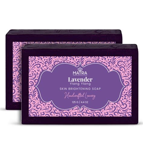 Matra Lavender Ylang Ylang Skin Brightening Bathing Soap Pack Of 2