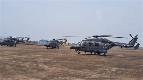 Marinha Indiana ativa o INAS 324 equipado os ALH MK III Força Aérea