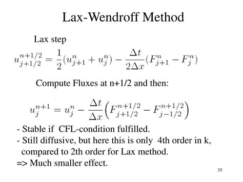 Ppt Numerical Integration Of Partial Differential Equations Pdes