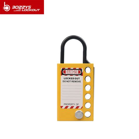 5MM Diameter Safety Lockout Hasp Firm And Wear Resistant For Industrial