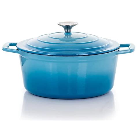 Megachef 4 Qt Enameled Cast Iron Casserole