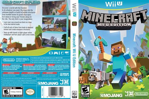 Viewing Full Size Minecraft Wii U Edition Box Cover