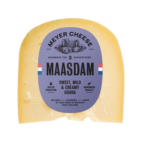 Maasdam – Meyer Cheese