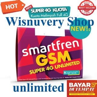 Jual Kartu Perdana Smartfren Super G Unlimited Shopee Indonesia