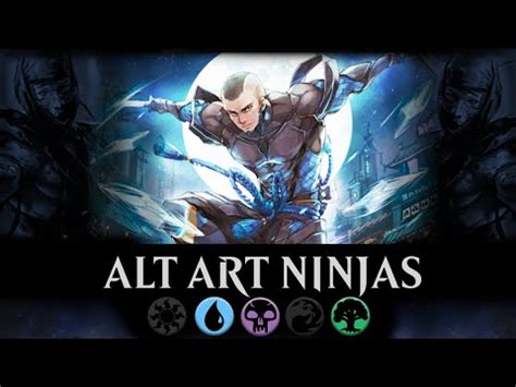 ALT ART NINJAS Mythic Gameplay Kamigawa Neon Dynasty Standard MTG