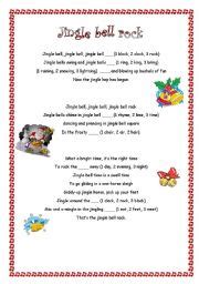 Jingle Bell Rock Worksheets