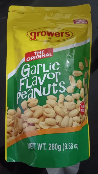 Growers Garlic Flavor Peanuts 280g Lazada PH