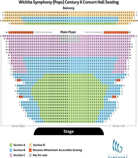 Seating Charts And Pricing Wichita Symphony Orchestra