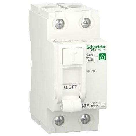 Interruttore Differenziale Schneider Electric 2p 40a 30ma R9r21240