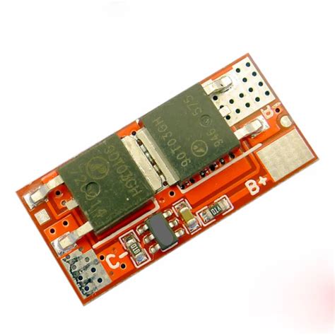 BMS Li Ion 1S PCM PCB Battery Protection Circuit 18650 3 7V 10A Li