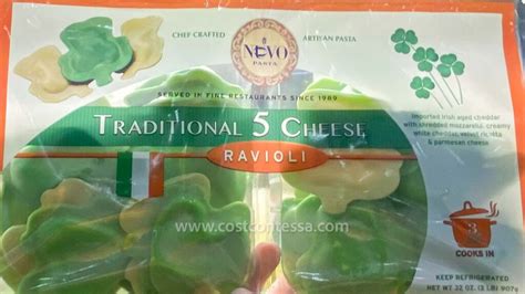 Nuovo Shamrock Ravioli at Costco for St. Patrick's Day | CostContessa