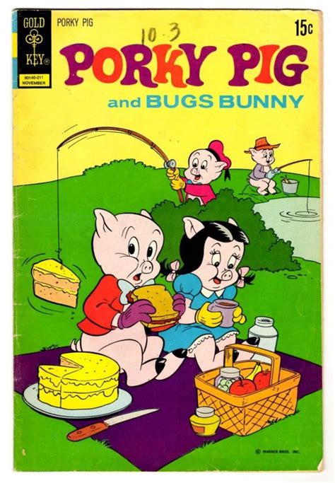 Porky Pig Vintage Gold Key Comics Petunia Comic Books