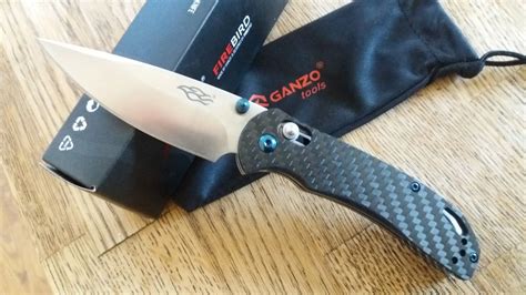 Ganzo Firebird F M Cf Edc Pocket Knife Real Carbon Fiber