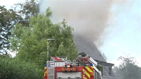 NonstopNews Im Bau Befindliches Einfamilienhaus In Flammen Anbau