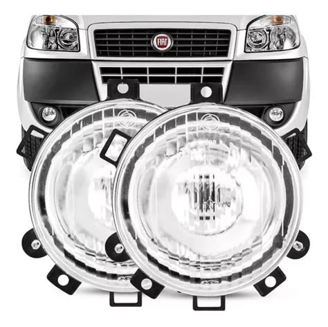 Par Farol Auxiliar Fiat Doblo Adventure 2004 A 2015 Milha Frete grátis