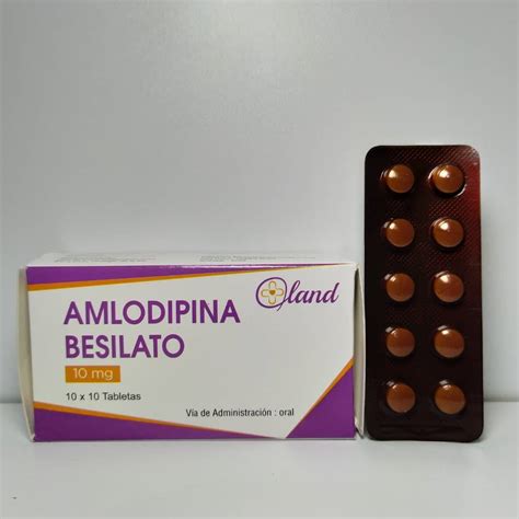 Medicina Amlodipina Mg Blister X Tab Land Sihay