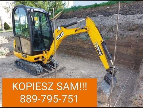 Wynajem Minikoparki Koparki Koparka Jcb Zamo Olx Pl