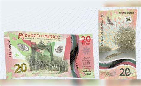 Nuevo billete de 20 pesos es premiado como el mejor de América Latina