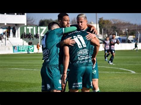 ITUZAINGÓ 3 1 ARGENTINO DE MERLO Primera C GOLES YouTube