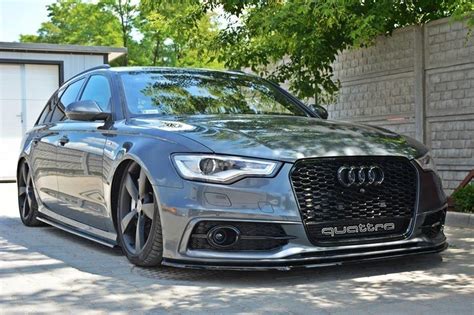 Audi A6 Slines6 C7 Lip Delantero V1 Importtuner