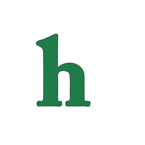 Fancy Lowercase H