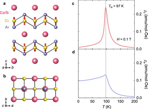 Structure And Magnetic Susceptibility Of Antiferromagnetic