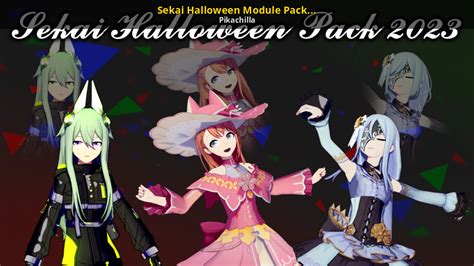 Sekai Halloween Module Pack 2023 Hatsune Miku Project Diva Mega Mix