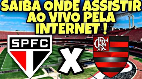 SÃo Paulo X Flamengo Ao Vivo Com Imagem Futemax Futebol Flamengo Jogo