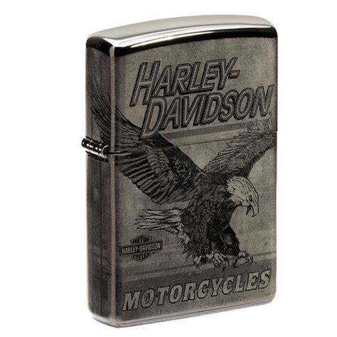 Zippo Harley Davidson Eagle Design Feuerzeug Tabakversand Ch