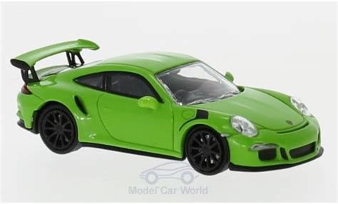 Miniature Porsche Gt Rs Minichamps Gt Rs Verte